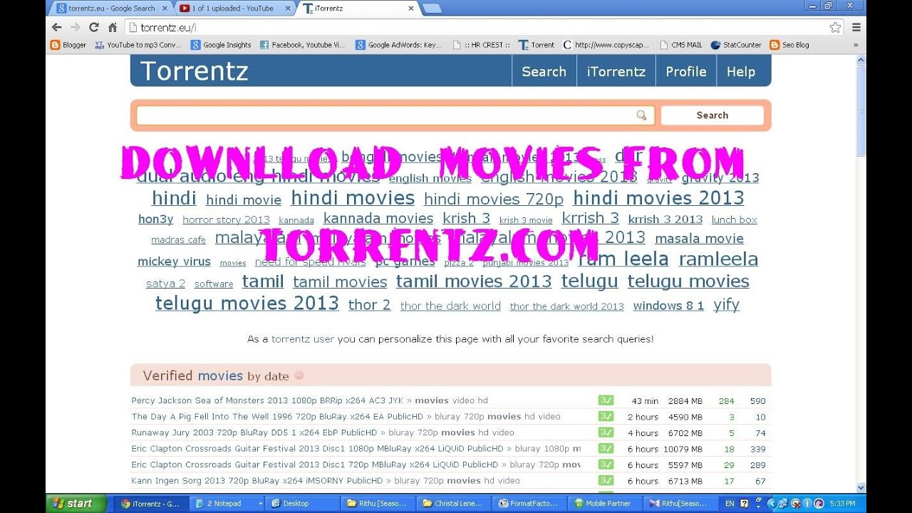 torrent movie search